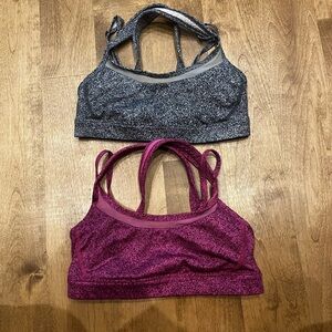 lululemon size 4 sports bras